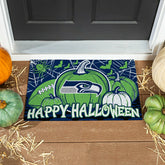 Seattle Seahawks Halloween PVC Mat, 28"x16"