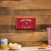 Tampa Bay Buccaneers Wood Wall Sign, 6x11
