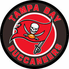 LED Wall Decor, Round, Tampa Bay Buccaneers