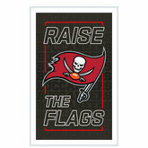Tampa Bay Buccaneers NFL Football Rectangle Neolite LED Decor