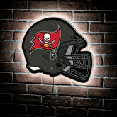 LED Wall Decor, Helmet, Tampa Bay Buccaneers