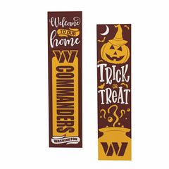 47" Double Sided Leaner, Washington Commanders, Halloween