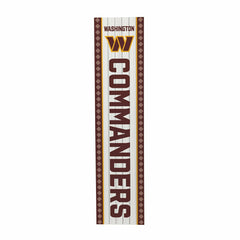 47" Double Sided Leaner, Washington Commanders, Christmas