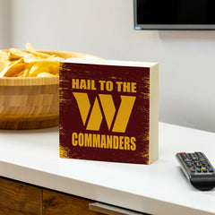 Washington Commanders Plock, Down Home Fans, 6x6