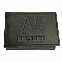 Washington Commanders, Tri-Fold Wallet, Black