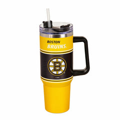 40oz Stainless Steel Canyon Cup w/ Straw, Boston Bruins