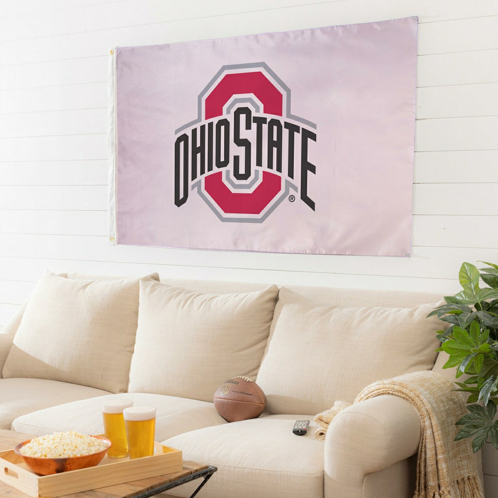 Ohio State University Single Sided Estate Flag with 2 Grommets, 3'x5'
