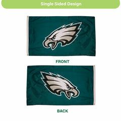 Philadelphia Eagles Single Sided Estate Flag with 2 Grommets, 3'x5'