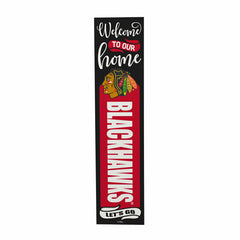 Chicago Blackhawks 47" Double Sided Leaner, Halloween