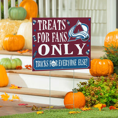 Colorado Avalanche Yard Sign, Halloween Treats for Fans