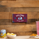Colorado Avalanche Wood Wall Sign, 6x11