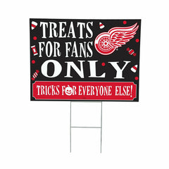 Detroit Red Wings Yard Sign, Halloween Treats for Fans