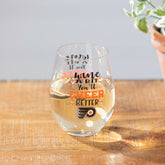 Philadelphia Flyers,17oz Boxed Stemless Glass