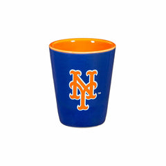 New York Mets 4-Piece Ceramic 2oz. Shot Glass Set