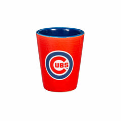 Chicago Cubs 4-Piece Ceramic 2oz. Shot Glass Set