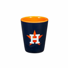 Houston Astros 4-Piece Ceramic 2oz. Shot Glass Set
