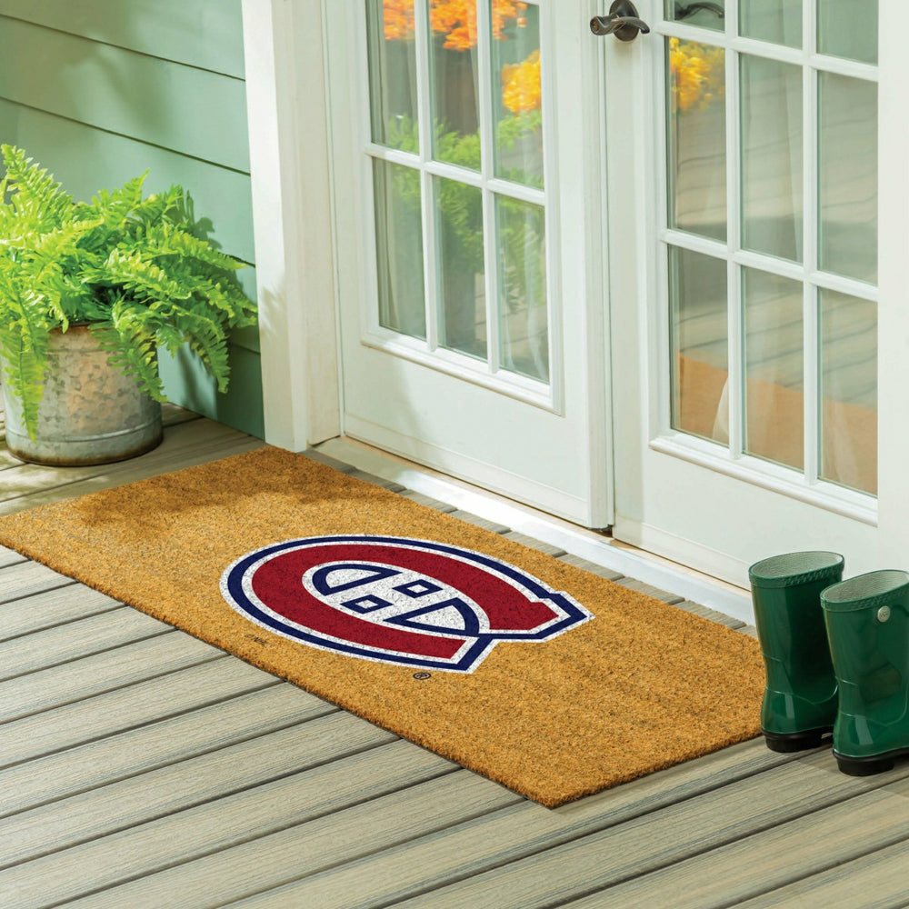 Montreal Canadiens Extra Large Full Color Coir Mat, 60"x24"