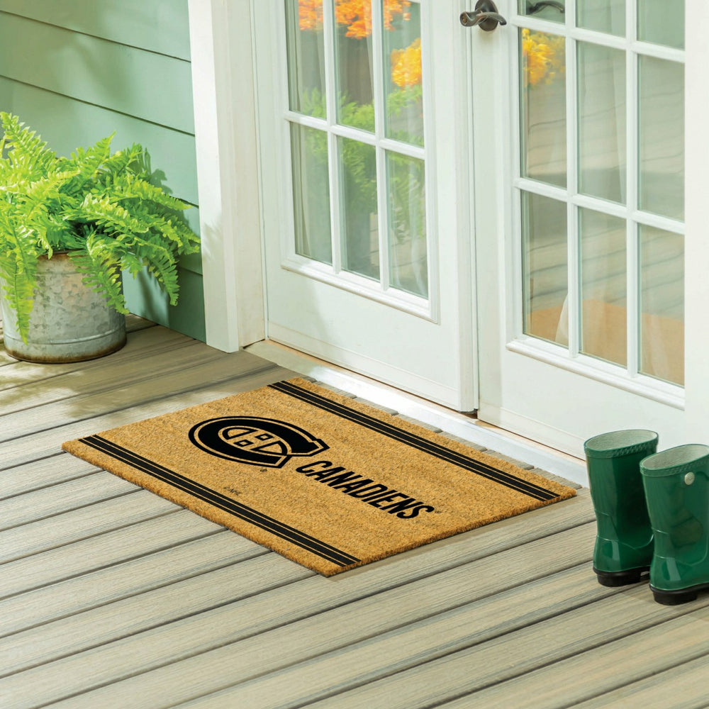 Montreal Canadiens Large One Color Coir Mat, 36"x24"