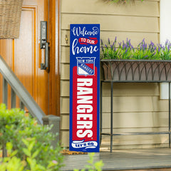 New York Rangers 47" Double Sided Leaner, Halloween