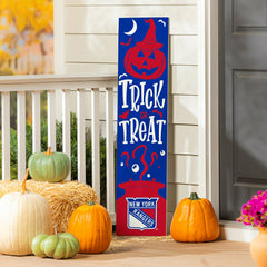 New York Rangers 47" Double Sided Leaner, Halloween