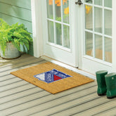 New York Rangers Large Full Color Coir Mat, 36"x24"