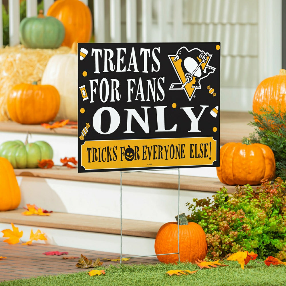 Pittsburgh Penguins Yard Sign, Halloween Treats for Fans