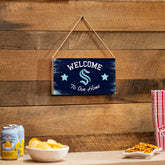 Seattle Kraken Wood Wall Sign, 6x11