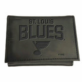 St Louis Blues, Tri-Fold Wallet, Black