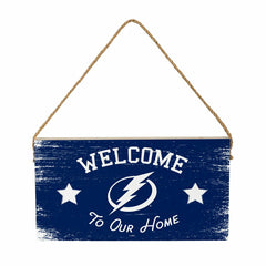 Tampa Bay Lightning Wood Wall Sign, 6x11