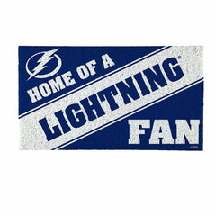 Tampa Bay Lightning, PVC Mat COLOR, Home of a Fan