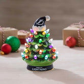8" LED Ceramic Christmas Tree, Tampa Bay Lightning