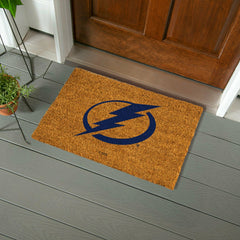 Coir Mat, 16"x28", Tampa Bay Lightning