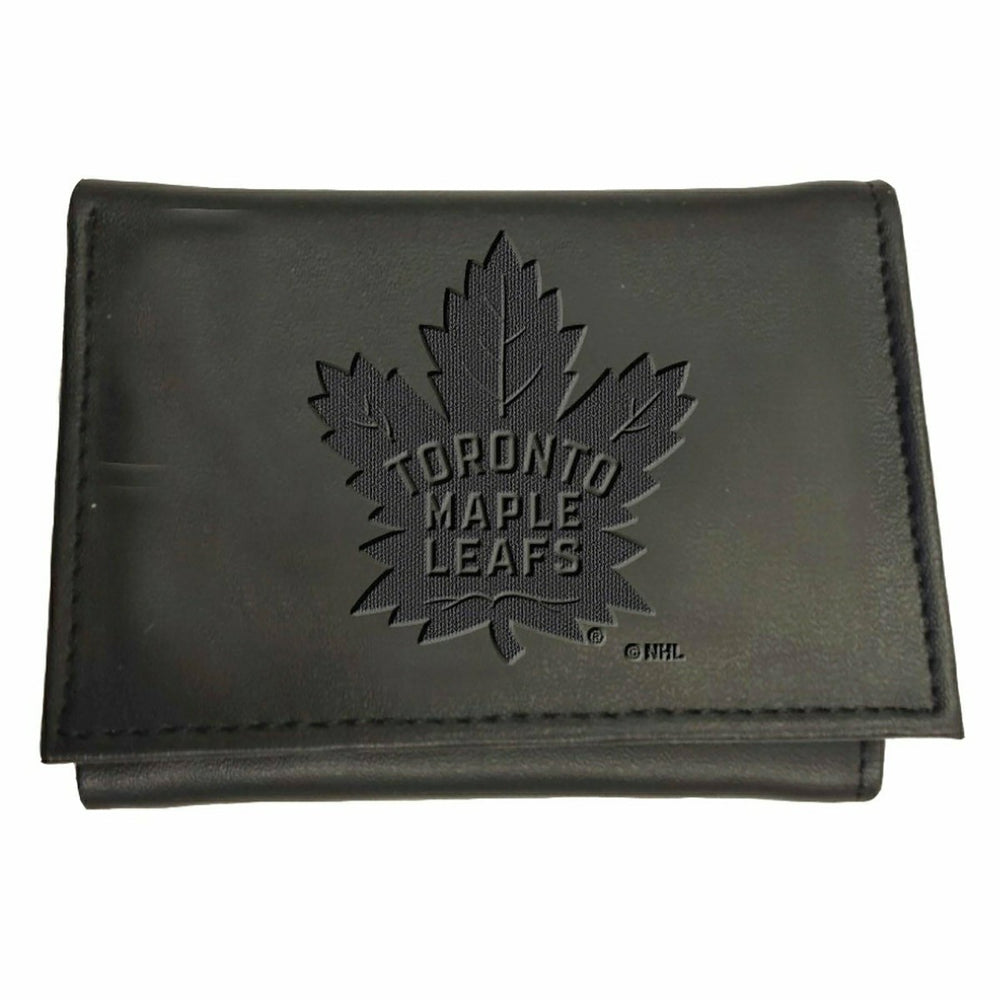 Toronto Maple Leafs, Tri-Fold Wallet, Black