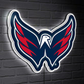 Washington Capitals LED Wall Decor, Glazelite, Logo