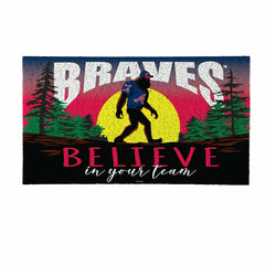 Atlanta Braves Bigfoot PVC Mat, 28"x16"