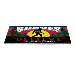 Atlanta Braves Bigfoot PVC Mat, 28"x16"