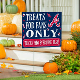 Atlanta Braves Yard Sign, Halloween Treats for Fans