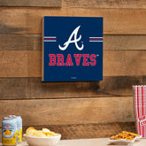 Atlanta Braves Wood Wall Sign, 12x12