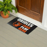 Baltimore Orioles Fan Mat, 28"x16"