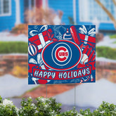Chicago Cubs Yard Sign, Holiday