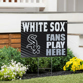 Chicago White Sox Coroplast Yard Sign "Fans Play Here"