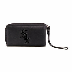 Chicago White Sox Wristlet Wallet Black