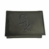 Chicago White Sox Tri-Fold Wallet Black