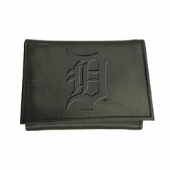 Detroit Tigers Tri-Fold Wallet Black