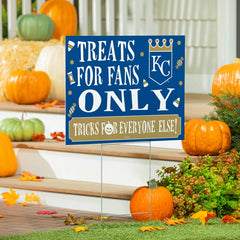 Kansas City Royals Coroplast Yard Sign, Halloween Treats for Fans