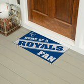 Kansas City Royals PVC Mat COLOR Home of a Fan