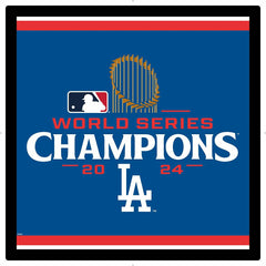 Los Angeles Dodgers 23"H x 23"L LED Wall Decor, Edgelite, Square, WS24