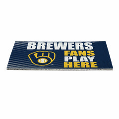 Milwaukee Brewers Fan Mat, 28"x16"