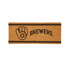 Milwaukee Brewers Extra Large One Color Coir Mat, 60"x24"