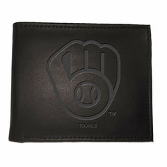 Milwaukee Brewers Bi-Fold Wallet Black